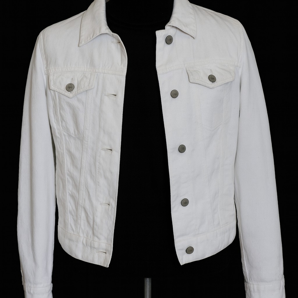 Off White Corduroy Jacket